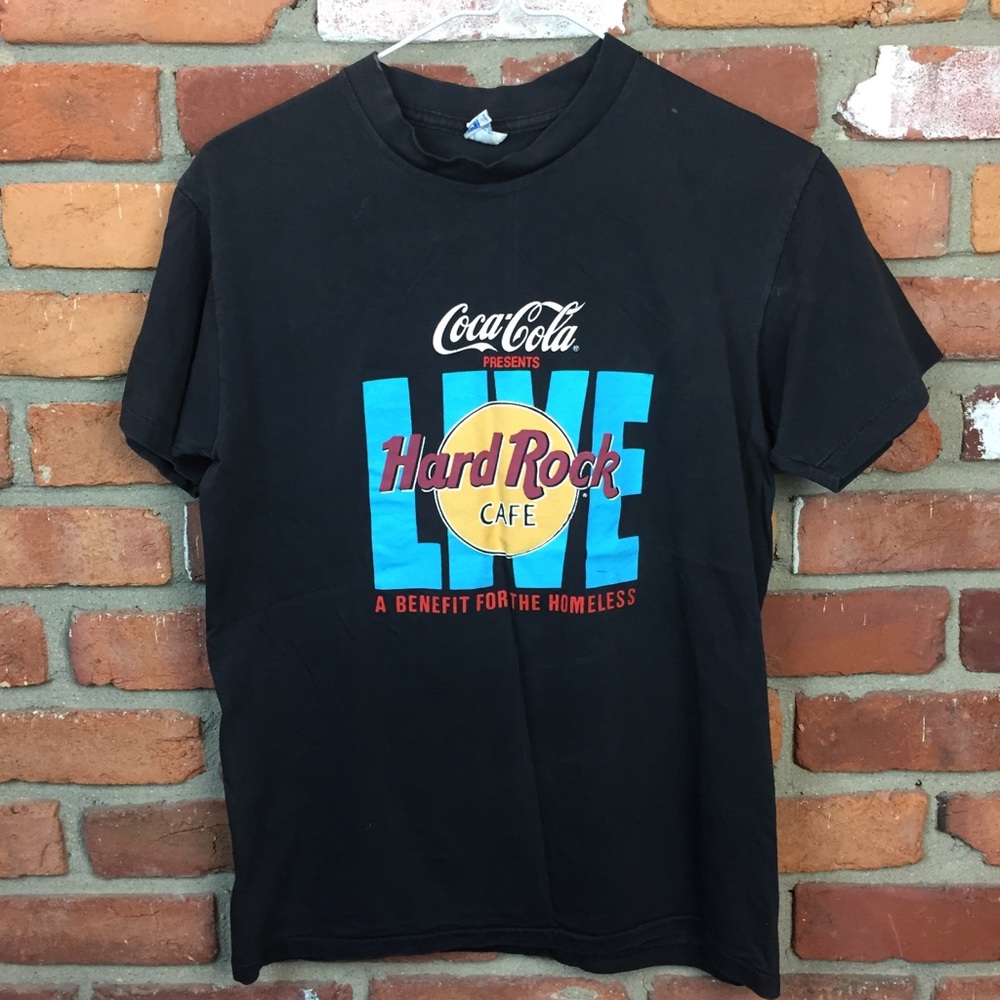 Vintage 90s Coca Cola Hard Rock Cafe medium